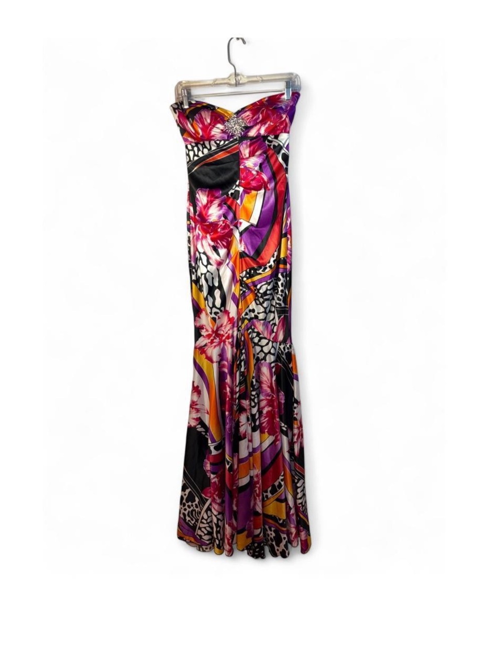 Vintage Cache Strapless Maxi Dress Size 2 Y2K